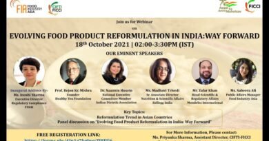 Evolving Food Product Reformulation in India: Way Forward